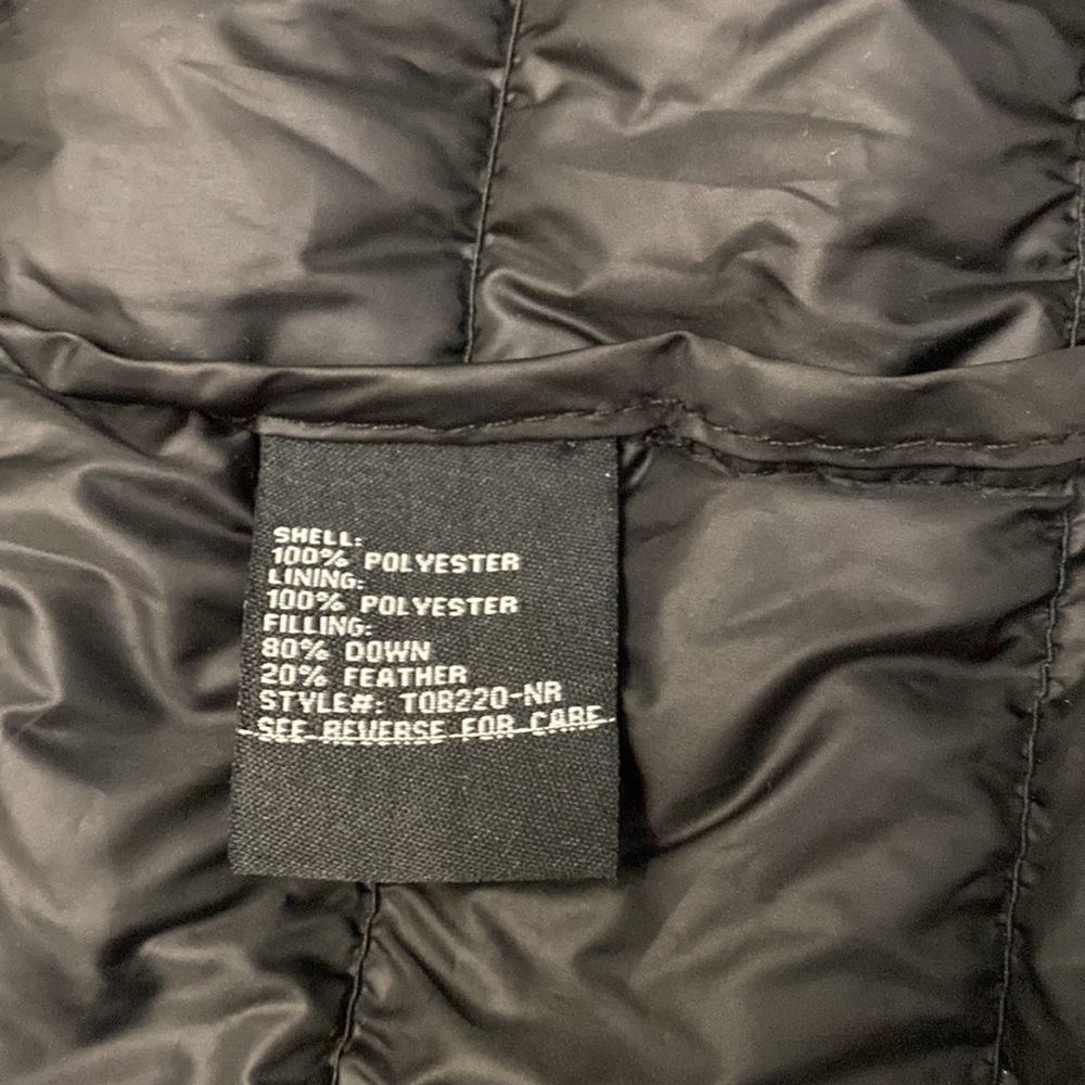 Be Boundless Bomber Puffer Vest  Black size small - Picture 7 of 11